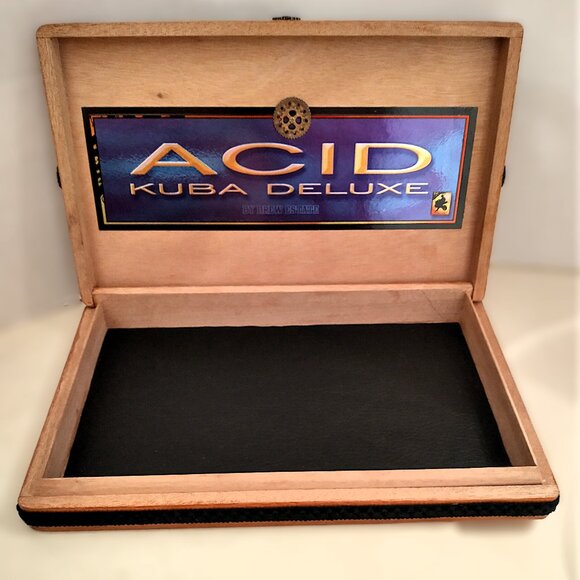 Suenos de Saundra Upcycle, RARE KUBA DELUXE, Cigar Box, Home Accent/Storage - Picture 6 of 12